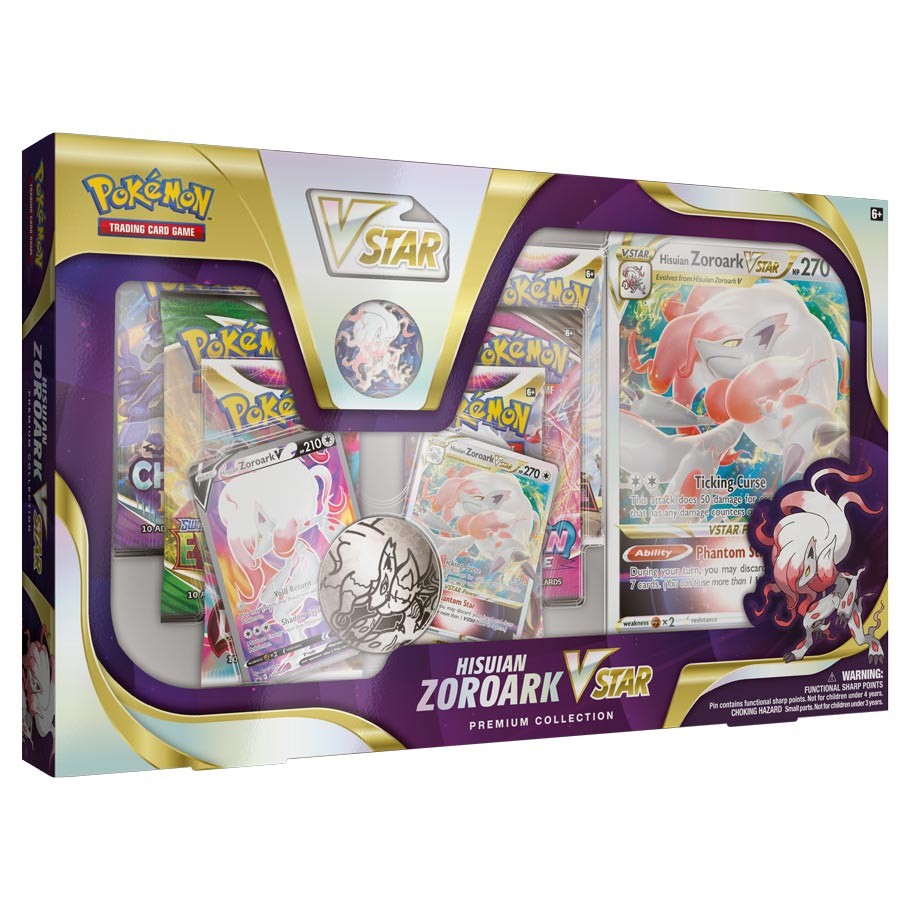 POKEMON TCG (PKMN): VSTAR Premium Collection: Hisuian Zoroark