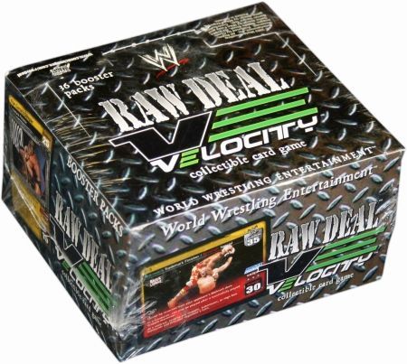 WWE Raw Deal Velocity Booster Box
