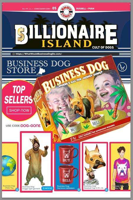 BILLIONAIRE ISLAND CULT OF DOGS #5 (OF 6) (MR)