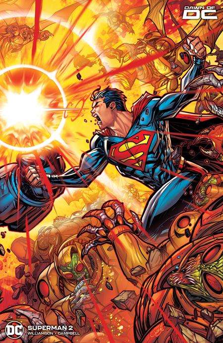 SUPERMAN #2 CVR D JONBOY MEYERS WRAPAROUND CARD STOCK VARIANT