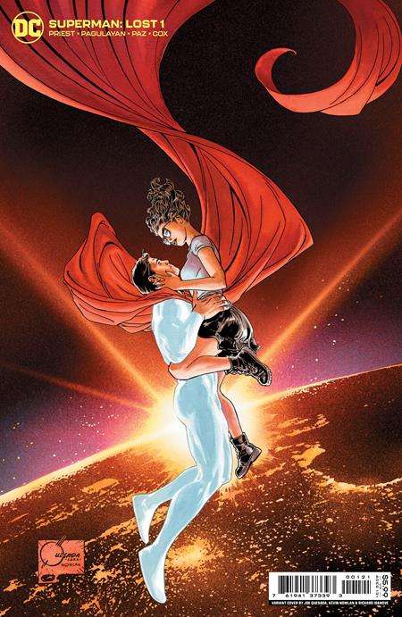 SUPERMAN LOST #1 (OF 10) CVR B JOE QUESADA CARD STOCK VARIANT