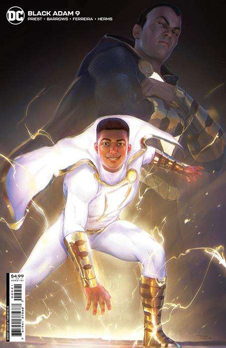 BLACK ADAM #9 (OF 12) CVR B TIAGO DA SILVA CARD STOCK VARIANT