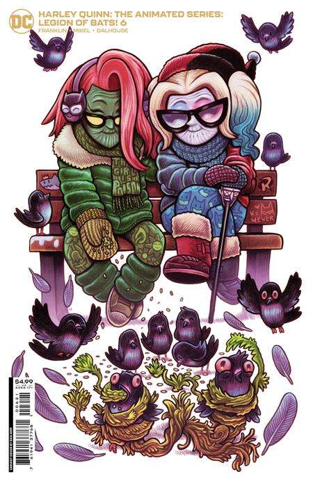HARLEY QUINN THE ANIMATED SERIES LEGION OF BATS #6 (OF 6) CVR B DAN HIPP CARD STOCK VARIANT (MR)