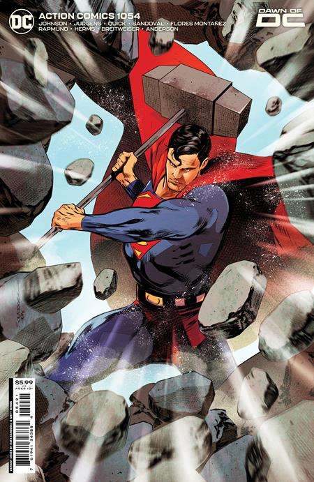 ACTION COMICS #1054 CVR B RAFA SANDOVAL CARD STOCK VARIANT