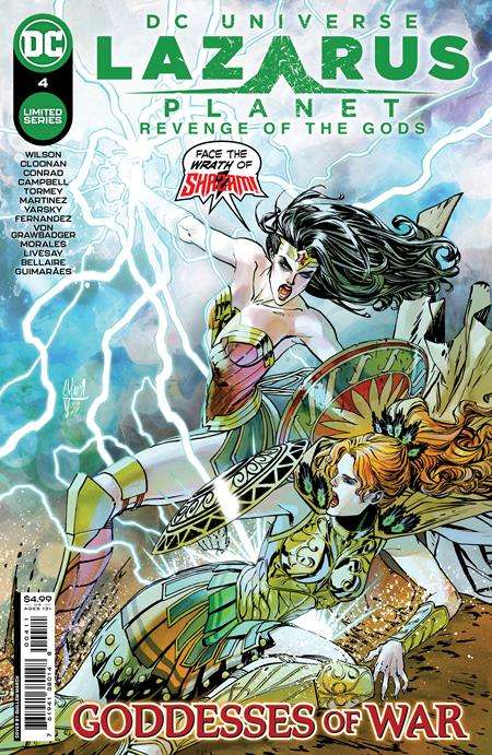LAZARUS PLANET REVENGE OF THE GODS #4 (OF 4) CVR A GUILLEM MARCH