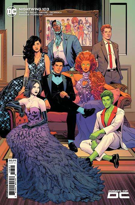 NIGHTWING #103 CVR B TRAVIS MOORE CARD STOCK VARIANT