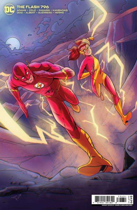 FLASH #796 CVR C YASMIN FLORES MONTANEZ CARD STOCK VARIANT (ONE-MINUTE WAR)