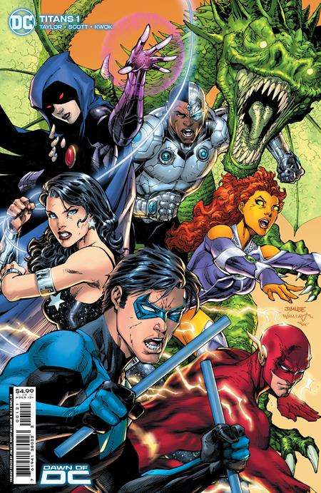 TITANS #1 CVR B JIM LEE CARD STOCK VARIANT