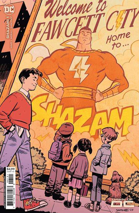 SHAZAM #1 CVR B CHRIS SAMNEE CARD STOCK VARIANT
