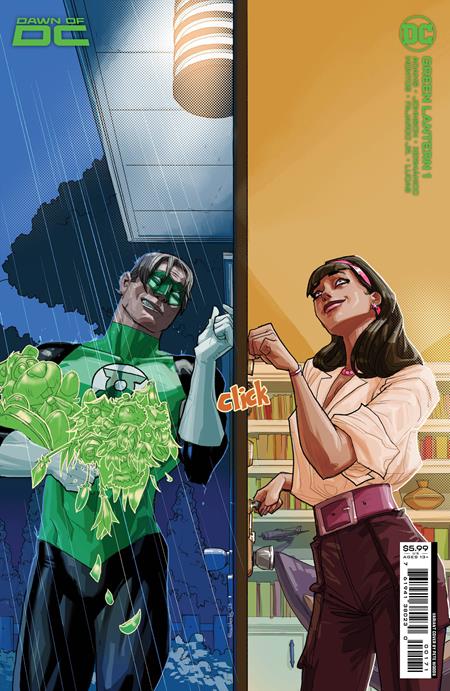 GREEN LANTERN #1 CVR D PETE WOODS 5TH COLOR CARD STOCK VARIANT