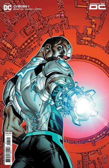 CYBORG #1 (OF 6) CVR B TOM RANEY CARD STOCK VARIANT
