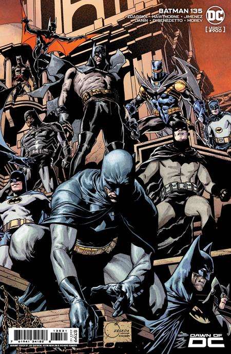 BATMAN #135 CVR C JOE QUESADA CONNECTING CARD STOCK VARIANT (#900)