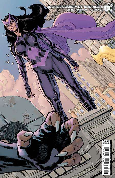 JUSTICE SOCIETY OF AMERICA #6 (OF 12) CVR B YANICK PAQUETTE CARD STOCK VARIANT