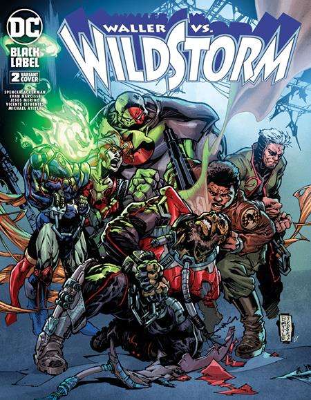 WALLER VS WILDSTORM #2 (OF 4) CVR B ERIC BATTLE VARIANT (MR)