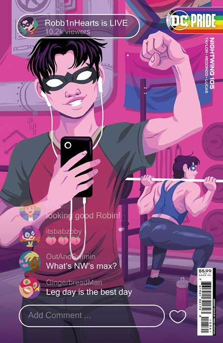 NIGHTWING #105 CVR D YOSHI YOSHITANI DC PRIDE CARD STOCK VARIANT