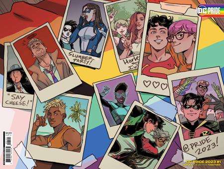 DC PRIDE 2023 #1 (ONE SHOT) CVR B GABRIEL PICOLO WRAPAROUND VARIANT