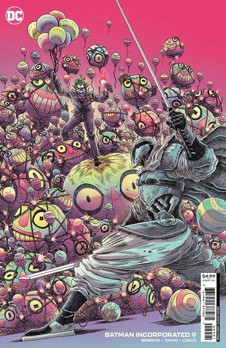 BATMAN INCORPORATED #9 CVR B JAMES STOKOE CARD STOCK VARIANT