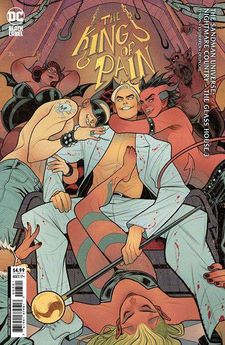 SANDMAN UNIVERSE NIGHTMARE COUNTRY THE GLASS HOUSE #3 (OF 6) CVR B ELIZABETH TORQUE CARD STOCK VARIA