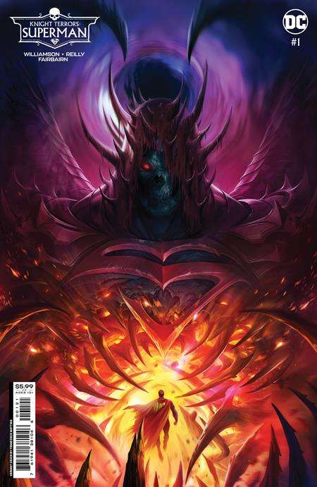 KNIGHT TERRORS SUPERMAN #1 (OF 2) CVR B FRANCESCO MATTINA CARD STOCK VARIANT
