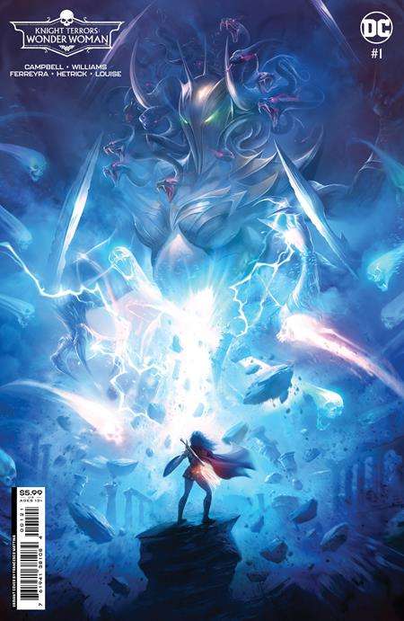KNIGHT TERRORS WONDER WOMAN #1 (OF 2) CVR B FRANCESCO MATTINA CARD STOCK VARIANT