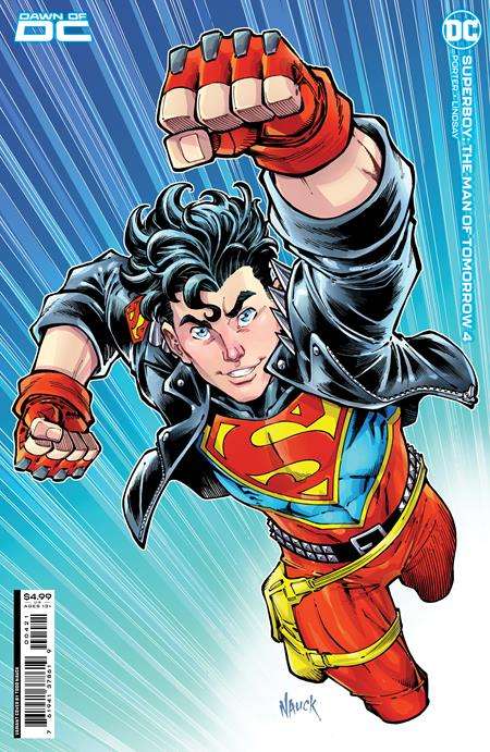 SUPERBOY THE MAN OF TOMORROW #4 (OF 6) CVR B TODD NAUCK CARD STOCK VARIANT