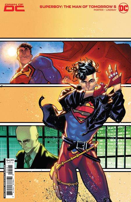 SUPERBOY THE MAN OF TOMORROW #5 (OF 6) CVR B ADRIAN GUTIERREZ CARD STOCK VARIANT