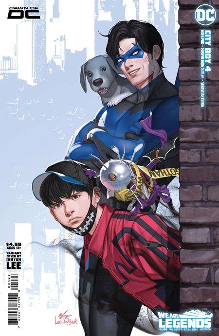 CITY BOY #4 (OF 6) CVR B INHYUK LEE CARD STOCK VARIANT