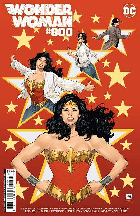 WONDER WOMAN #800 Second Printing Cvr A Daniel Sampere
