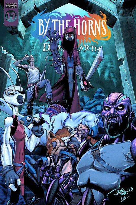 BY THE HORNS DARK EARTH #12 (OF 12)