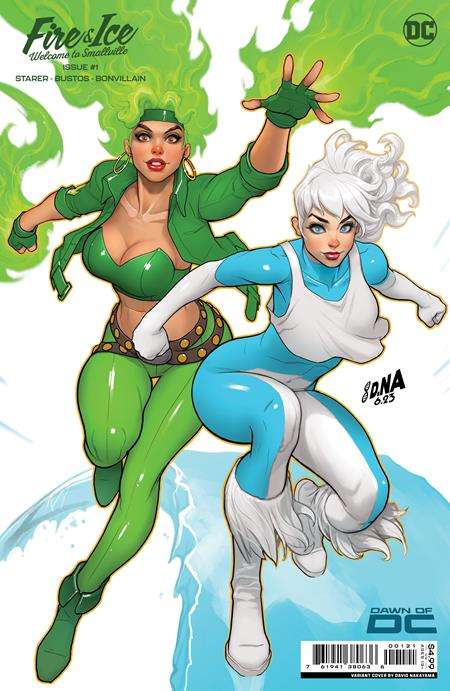 FIRE & ICE WELCOME TO SMALLVILLE #1 (OF 6) CVR B DAVID NAKAYAMA CARD STOCK VARIANT