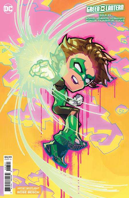 GREEN LANTERN #3 CVR C ROSE BESCH CREATOR CARD STOCK VARIANT