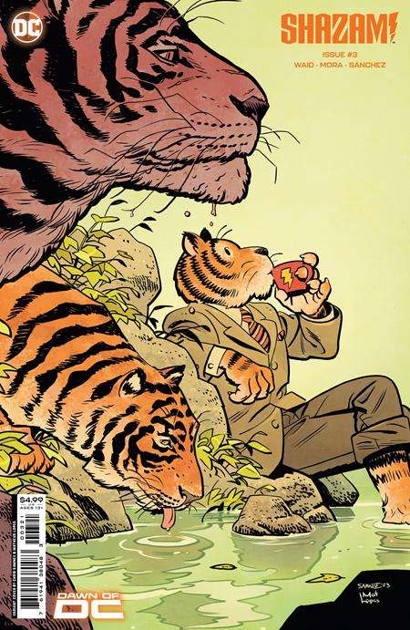 SHAZAM #3 CVR B CHRIS SAMNEE CARD STOCK VARIANT