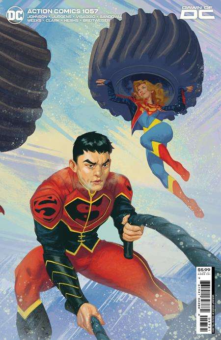 ACTION COMICS #1057 CVR C DAVID TALASKI CARD STOCK VARIANT