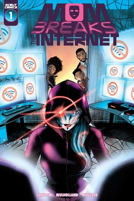 MOM BREAKS THE INTERNET #1 (OF 5) CVR B PATRICK MULLHOLLAND VARIANT