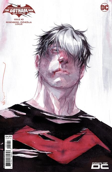 BATMAN CATWOMAN THE GOTHAM WAR RED HOOD #2 (OF 2) CVR B DUSTIN NGUYEN CARD STOCK VARIANT