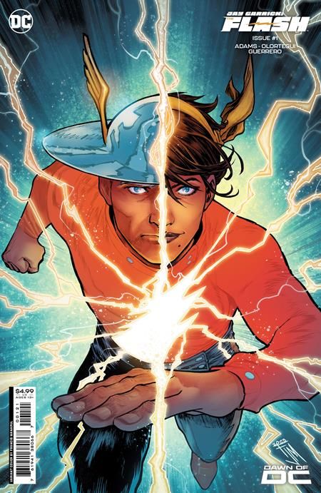 JAY GARRICK THE FLASH #1 (OF 6) CVR B FRANCIS MANAPUL CARD STOCK VARIANT