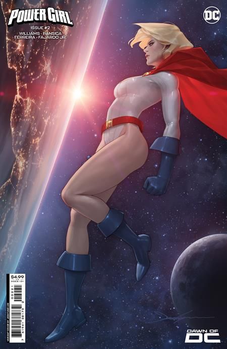 POWER GIRL #2 CVR B JEE HYUNG LEE CARD STOCK VARIANT