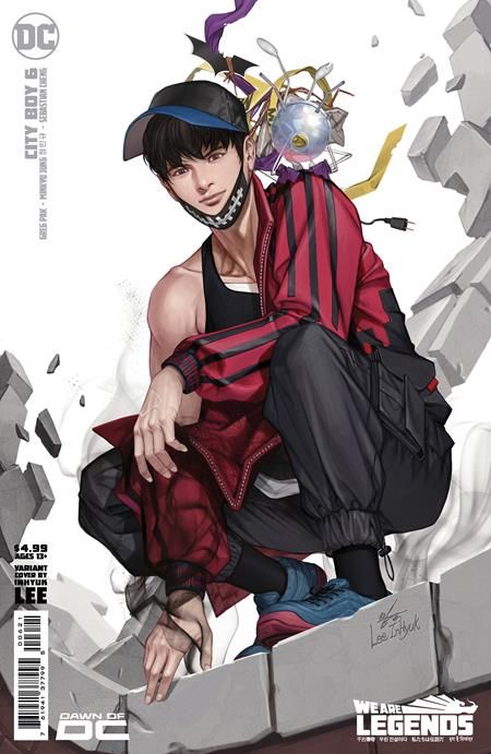 CITY BOY #6 (OF 6) CVR B INHYUK LEE CARD STOCK VARIANT