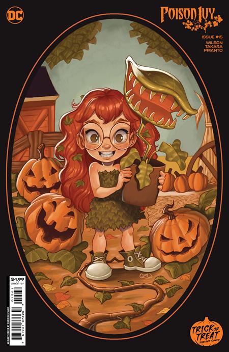 POISON IVY #15 CVR F CHRISSIE ZULLO TRICK OR TREAT CARD STOCK VARIANT