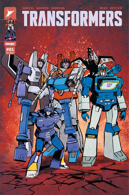 TRANSFORMERS #1 CVR C DANIEL WARREN JOHNSON AND MIKE SPICER VARIANT