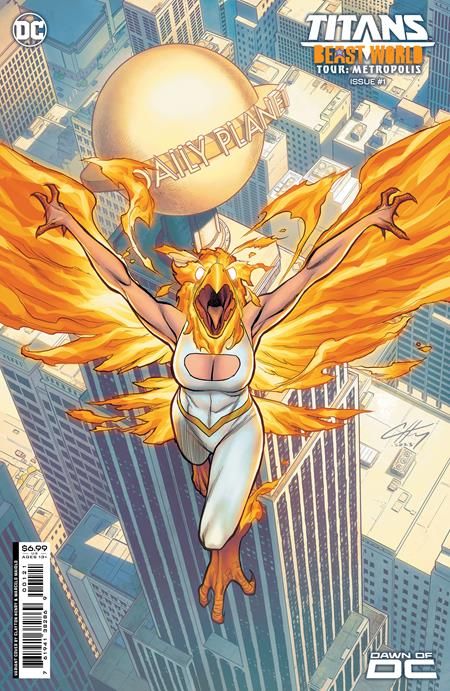 TITANS BEAST WORLD TOUR METROPOLIS #1 (ONE SHOT) CVR B CLAYTON HENRY CARD STOCK VARIANT