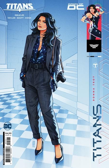TITANS #5 CVR B JEN BARTEL CARD STOCK VARIANT