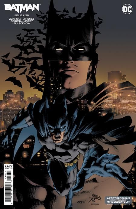 BATMAN #139 CVR D MIKE DEODATO JR ARTIST SPOTLIGHT CARD STOCK VARIANT