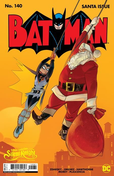 BATMAN #140 CVR E OTTO SCHMIDT SANTA CARD STOCK VARIANT