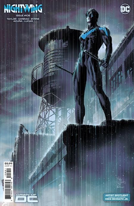 NIGHTWING #108 CVR D MIKE DEODATO JR ARTIST SPOTLIGHT CARD STOCK VARIANT