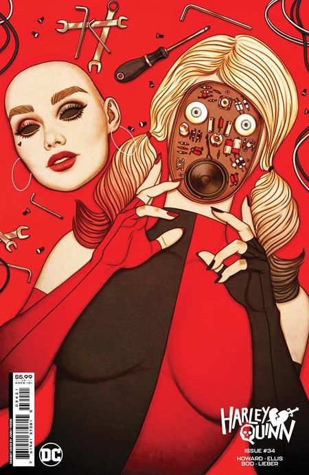 HARLEY QUINN #34 CVR B JENNY FRISON CARD STOCK VARIANT