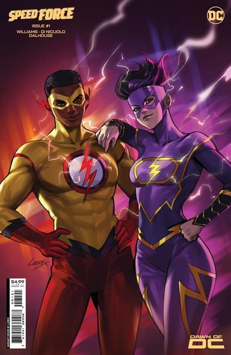 SPEED FORCE #1 (OF 6) CVR B LESLEY LEIRIX LI CARD STOCK VARIANT