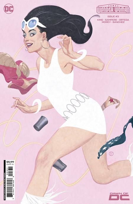 WONDER WOMAN #3 CVR C JULIAN TOTINO TEDESCO CARD STOCK VARIANT