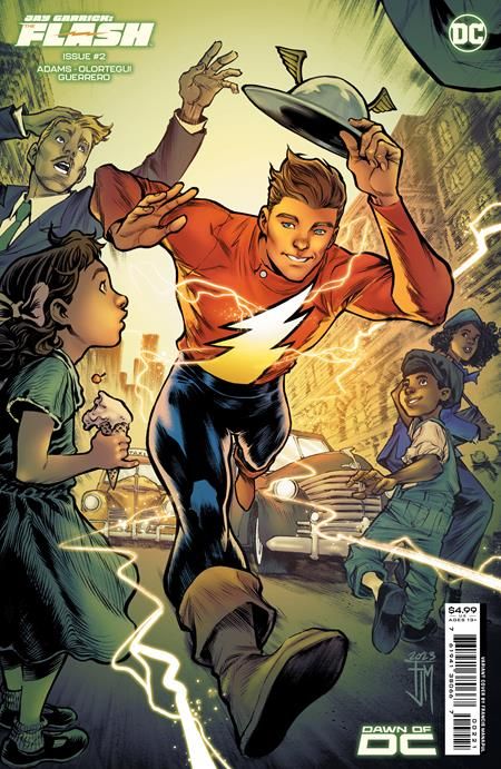 JAY GARRICK THE FLASH #2 (OF 6) CVR B FRANCIS MANAPUL CARD STOCK VARIANT