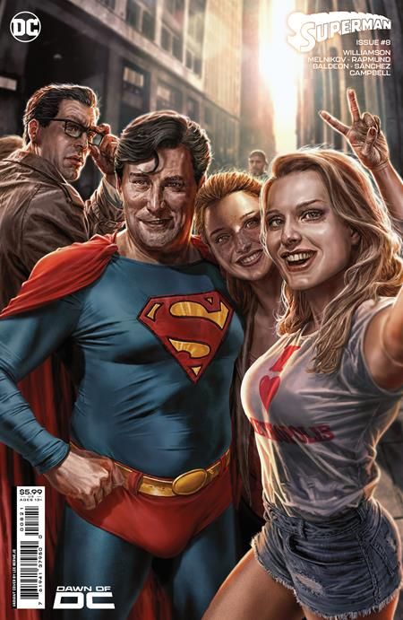 SUPERMAN #8 CVR B LEE BERMEJO CARD STOCK VARIANT